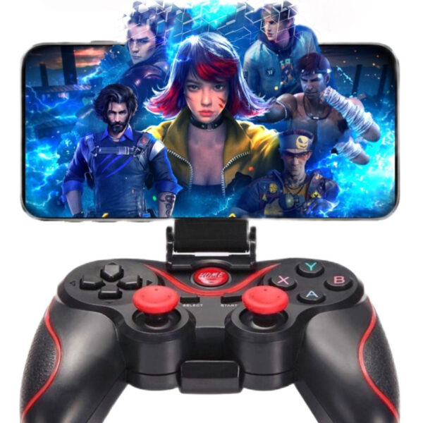 Controle Game Pad Joystick Jogos Bluetooth Celular Android
