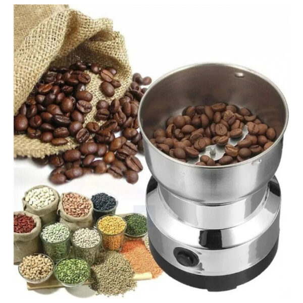 Moedor Triturador Elétrico De Café Grãos 150w Aço Inoxidável