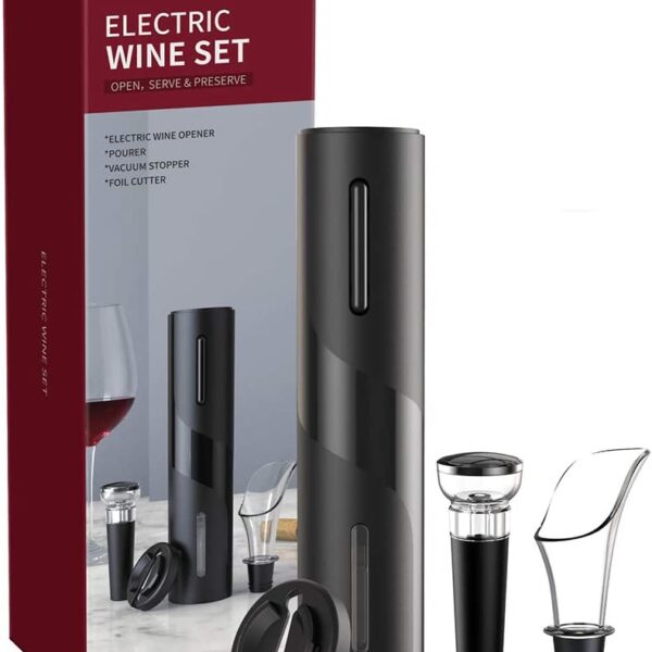 Abridor De Garrafa Saca Rolhas Vinho Elétrico Automático