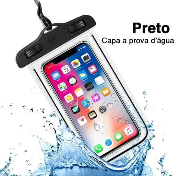 Bolsa Case Prova Dágua Celular Universal Impermeável