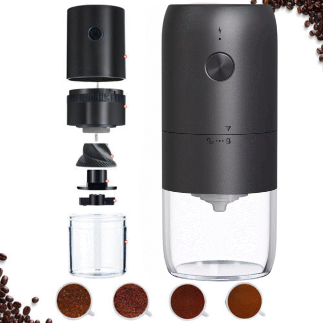 Moedor De Café Elétrico De Café Automático Grãos Sem fio