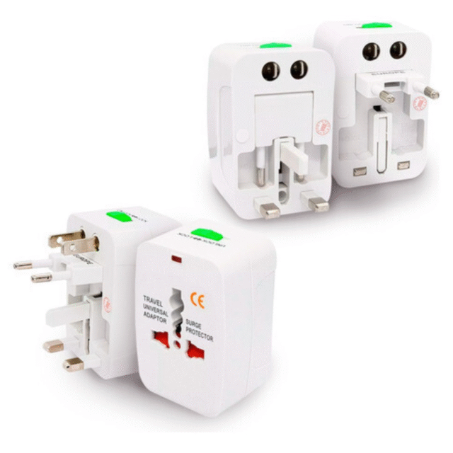 Adaptador Tomada Universal Para Viagem Internacional 110V/220V
