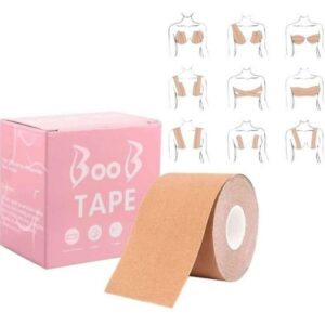 Fita Sutiã Levanta Seios Peito Adesivo Discreto Boob Tape Up