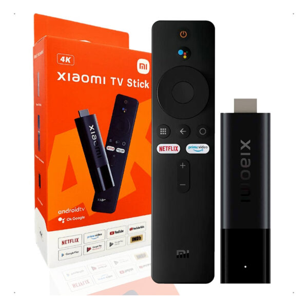 Xiaomi Mi Stick Tv 4k Controle De Voz