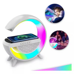 Luminária De Mesa G Speaker Smart Station Bluetooth C/ Som