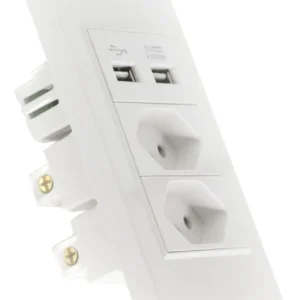 Tomada Parede Entradas Usb Carregador Universal Dispositivo