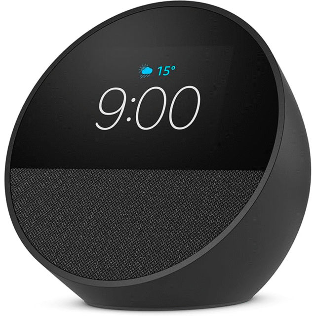 Echo Spot 2024 Com Alexa Despertador Inteligente Preto Amazon